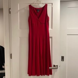 Red Ralph Lauren dress